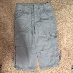 Light grey cargo pants St John’s Bay size 10